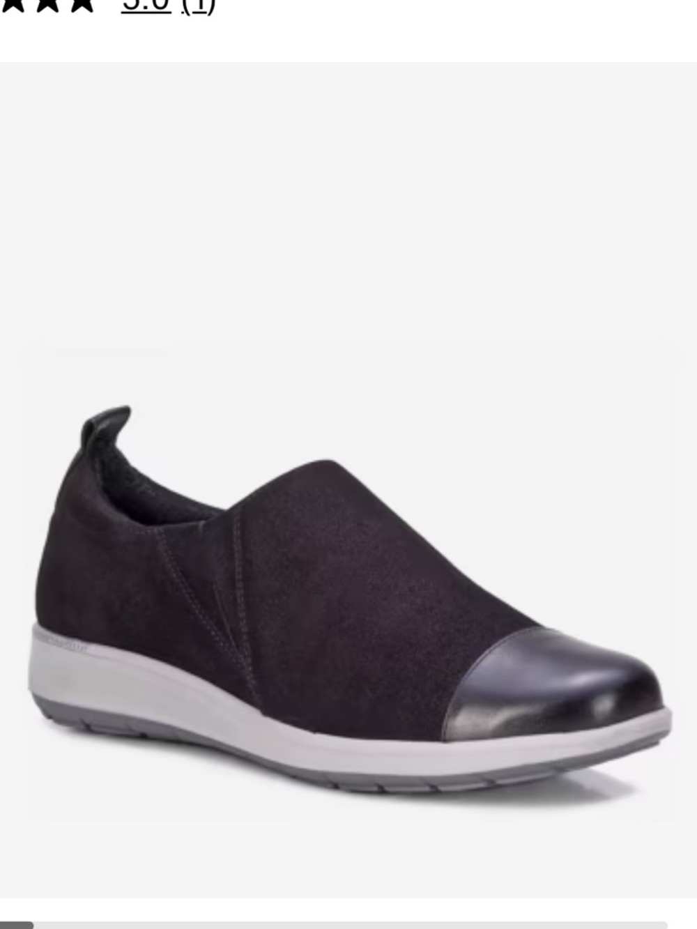 Rog Hummerson® Ozzie Black Suede Slip-On Shoe women’s size 9
